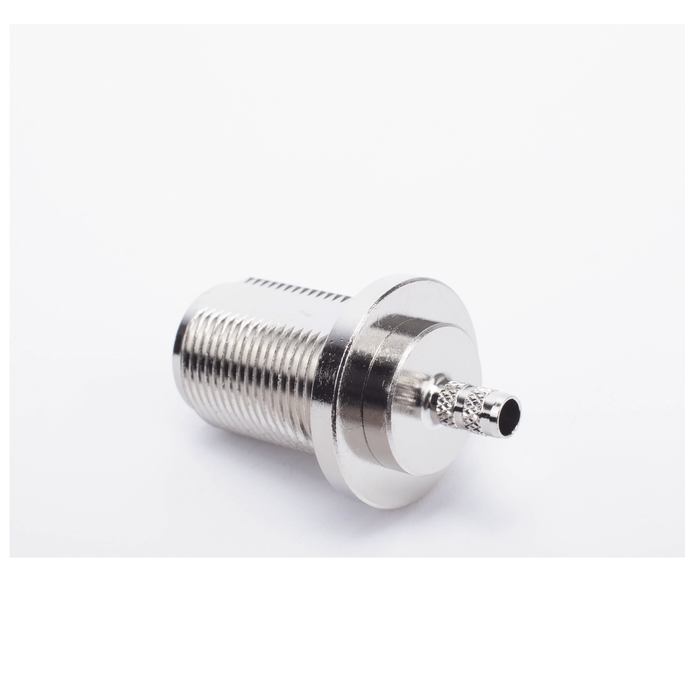 N Female Hermetic Connector, Front Mount for 2D Flat Panel.