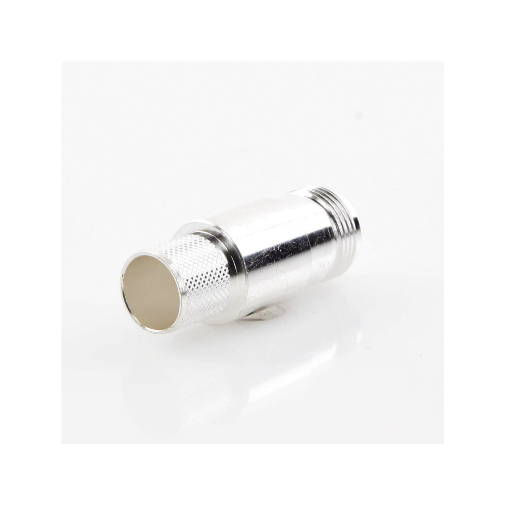 N Female Fold Ring Connector for Times LMR-600, Belden 7977A (RF-600) or Andrew CNT-600.