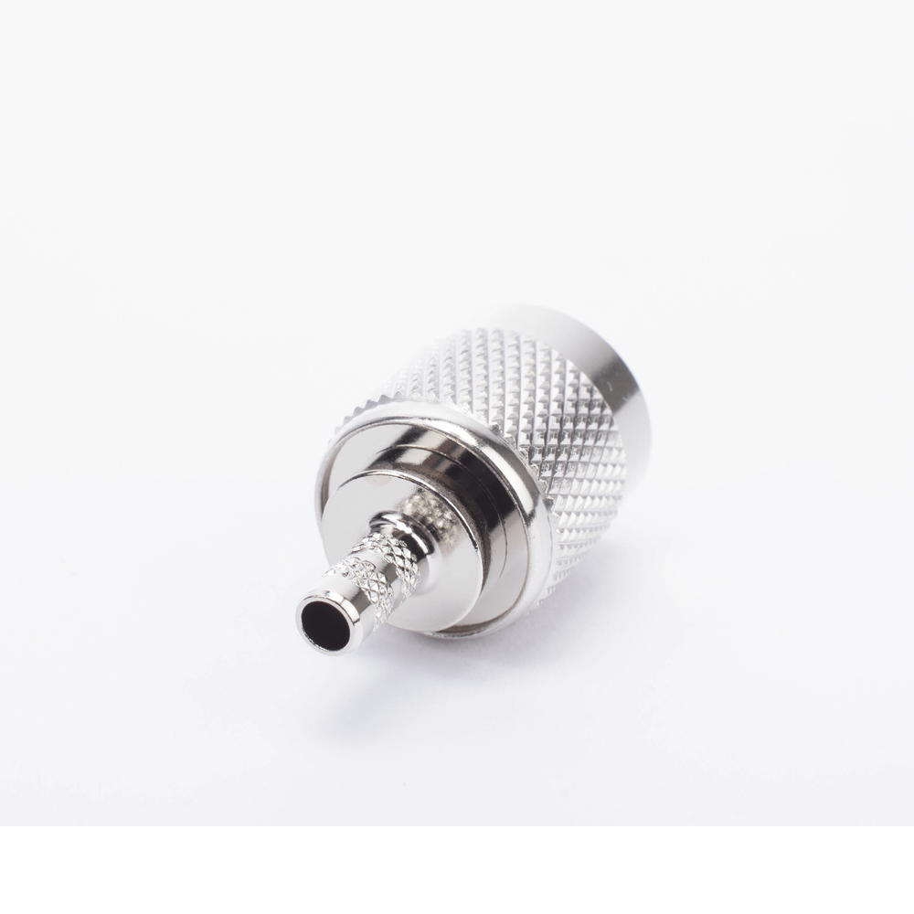 TNC Male Connector with Folding Ring for RG-174/U cables, BELDEN 8216.