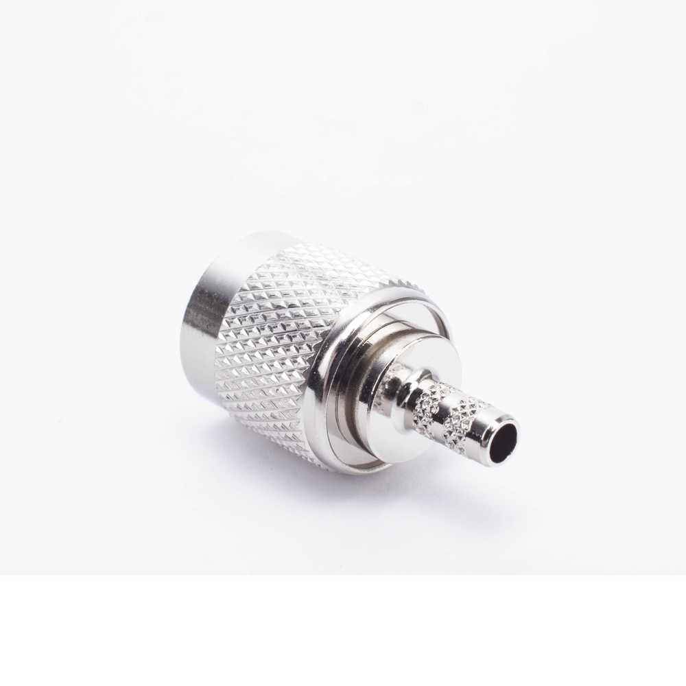 TNC Male Connector with Folding Ring for RG-174/U cables, BELDEN 8216.