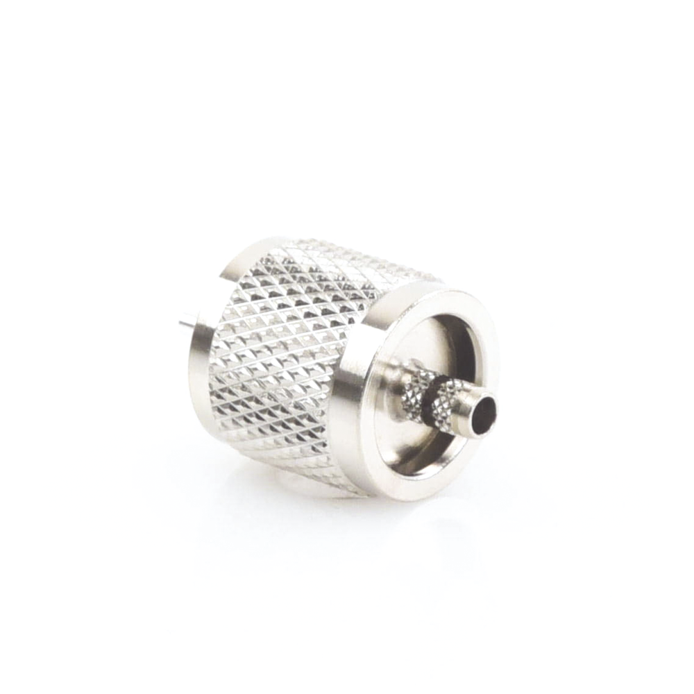 UHF Male (PL-259) Folding Ring Connector for Assembly on RG-58/U, RG-142/U Cables.