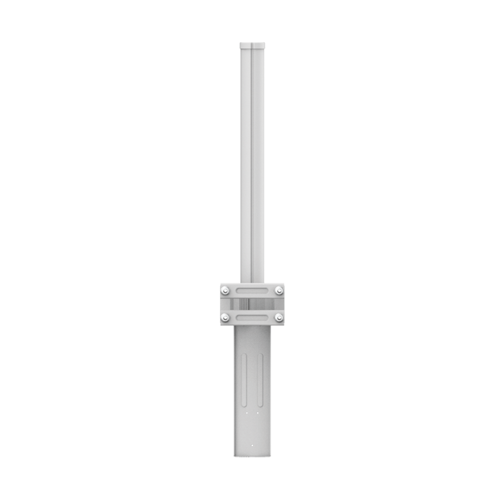 Antena sectorial de 5 GHz, H: 360°, V: 7°, hasta 2 km de transmisión inalámbrica, IP55, gestión en la nube todo en uno.