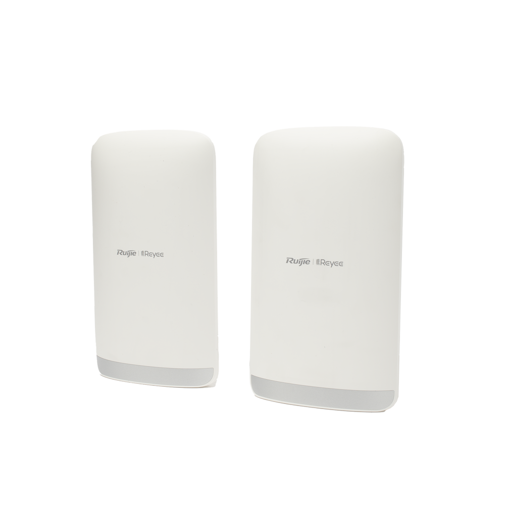 Kit Completo / RG-EST350 V2, Puente Inalámbrico de Doble Flujo 802.11AC de 5GHz, MU-MIMO 2X2 Hasta 5 KM y Hasta 867 Mbps.