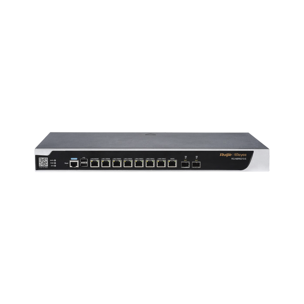 High-Performance Cloud-Managed Network Security Router, Up to 1000 Clients, 2.5Gbps Throughput, 2 SFP Ports