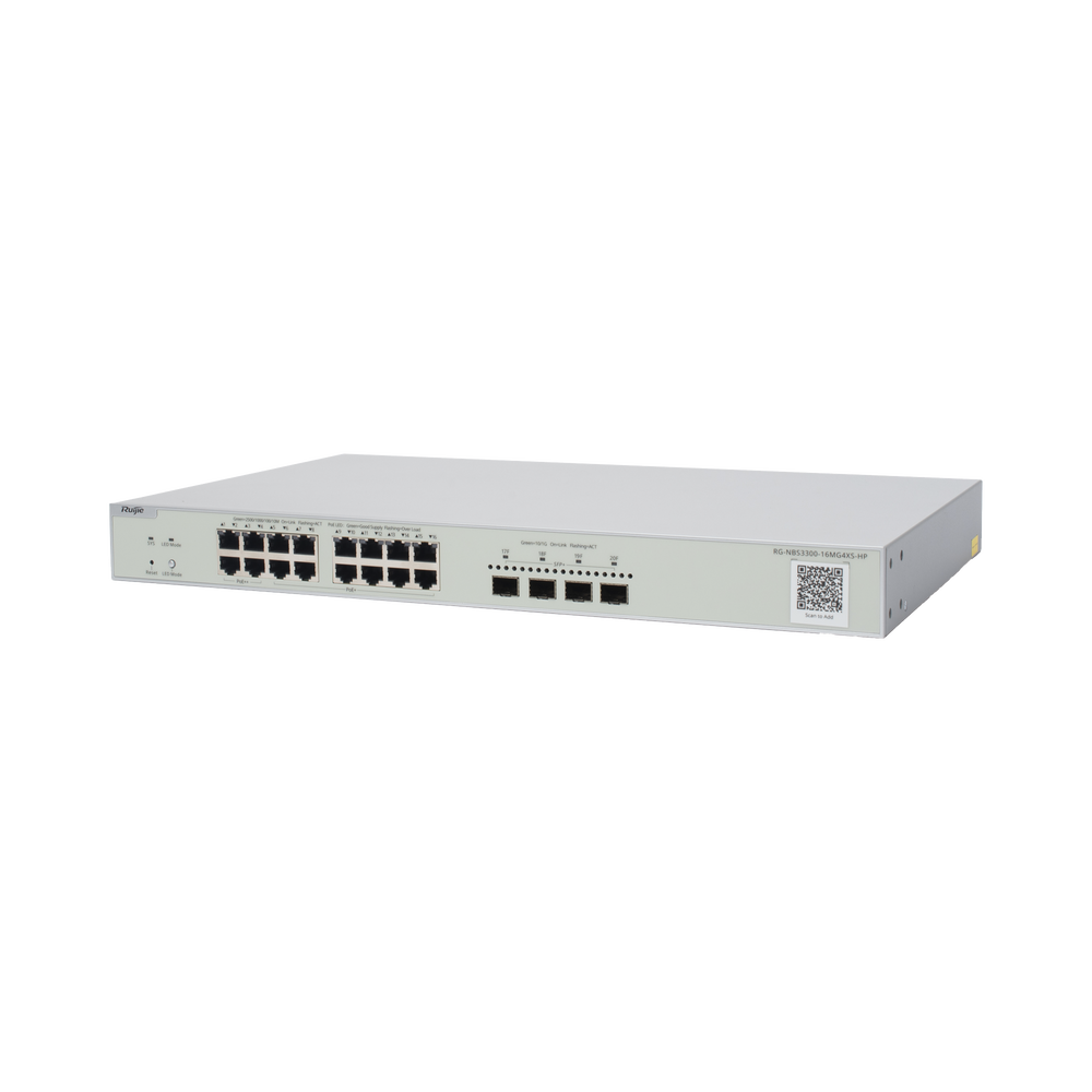 Switch Multi-Gigabit PoE 370W 802.3BT Capa 3 Administrable Cloud, Diseñado Para Access Points WiFi 6