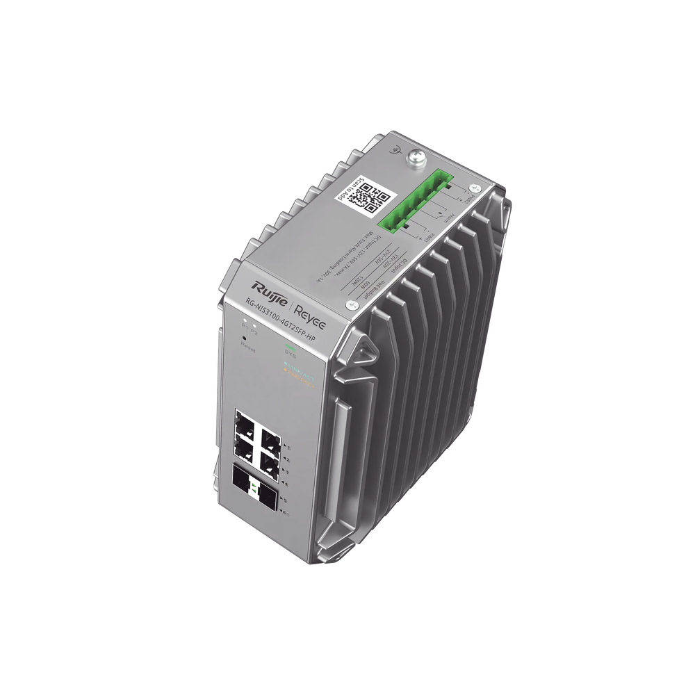 True Industrial Grade Switch Specially Designed for Harsh Environments, Features 6 Gigabit Ports, 4 of them PoE+ Ports and 2 SFP Uplink Ports