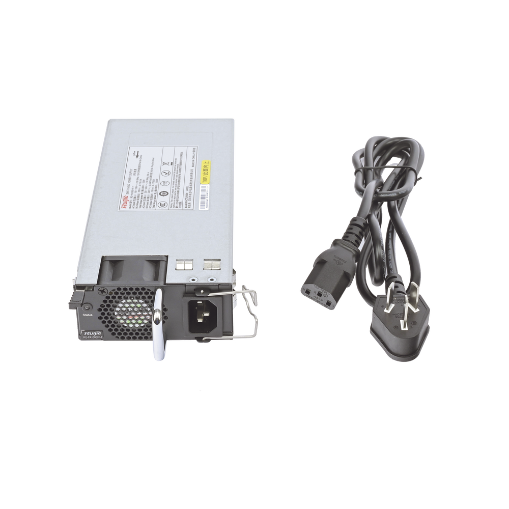 Power Supply for Ruijie Switch, Output Power up to 1000W (PoE Power: 740W)