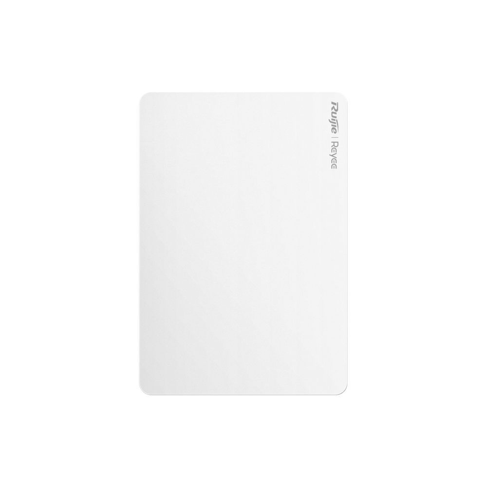 Punto de acceso Wi-Fi 6 de pared para interior 360°, doble banda, 2976 Mbps, 4 puertos GE downlink + 1 puerto GE uplink, hasta 512 usuarios, portal cautivo standalone, compatible con reyee mesh