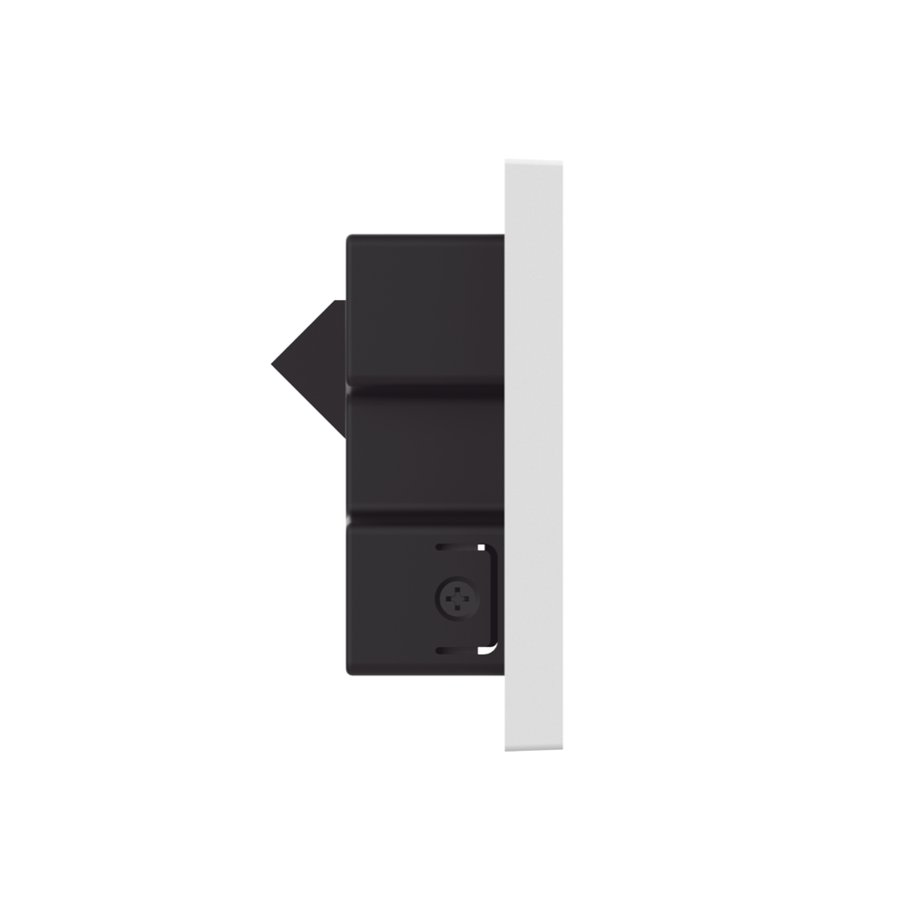 Punto de acceso Wi-Fi 6 de pared para interior 360°, doble banda, 2976 Mbps, 2 puertos GE, hasta 512 usuarios, portal cautivo standalone, compatible con reyee mesh, diseño ultra delgado 86mm