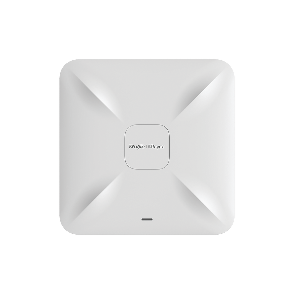 Punto de acceso Wi-Fi 5 de techo para interior 360°, doble banda 802.11ac wave 2, 1267 Mbps, hasta 110 usuarios, 2 puertos GE