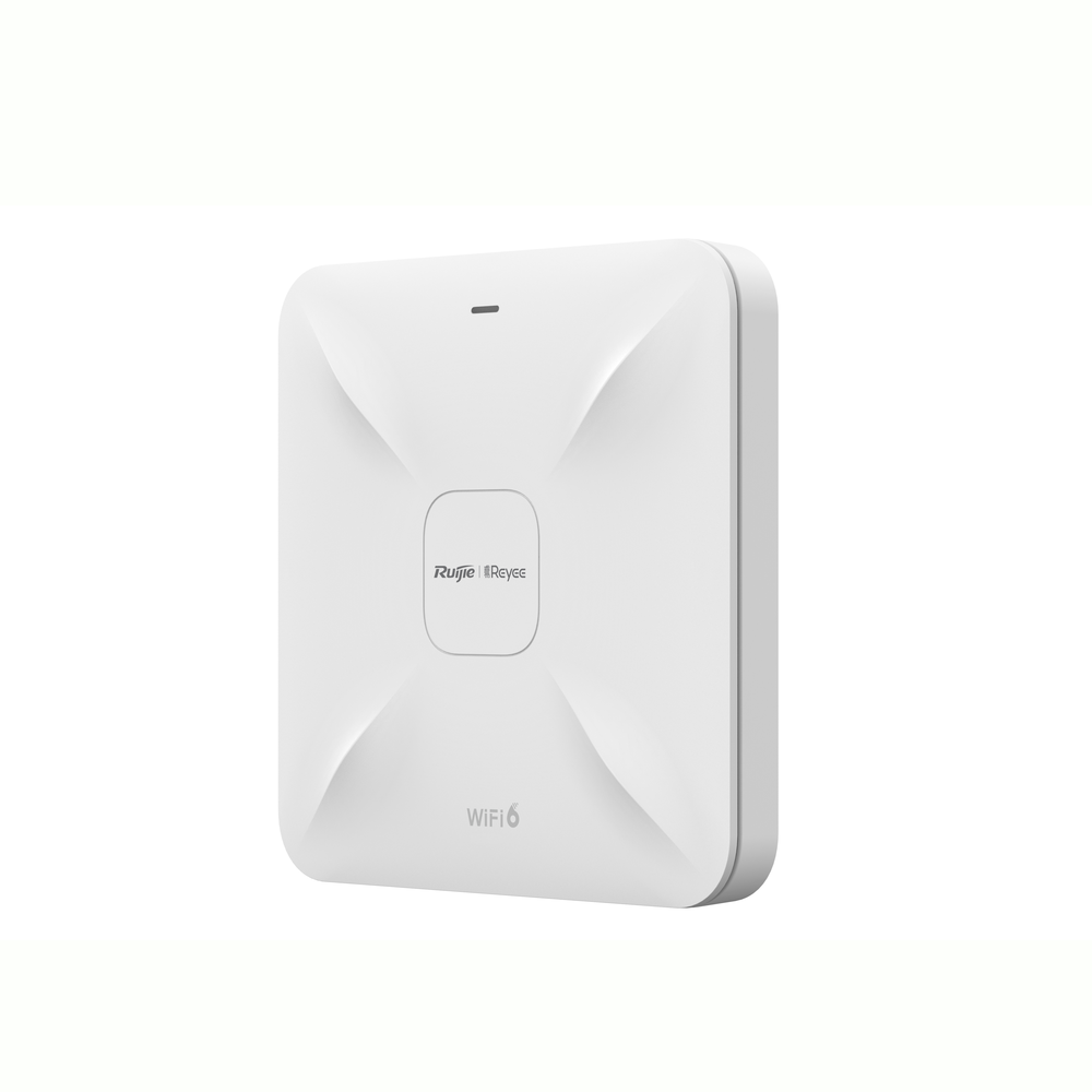 360° Indoor Ceiling Wi-Fi 6 Access Point, Dual Band, 1775 Mbps, Up to 512 Users, 2 GE Ports, Standalone Captive Portal, Supports Mesh