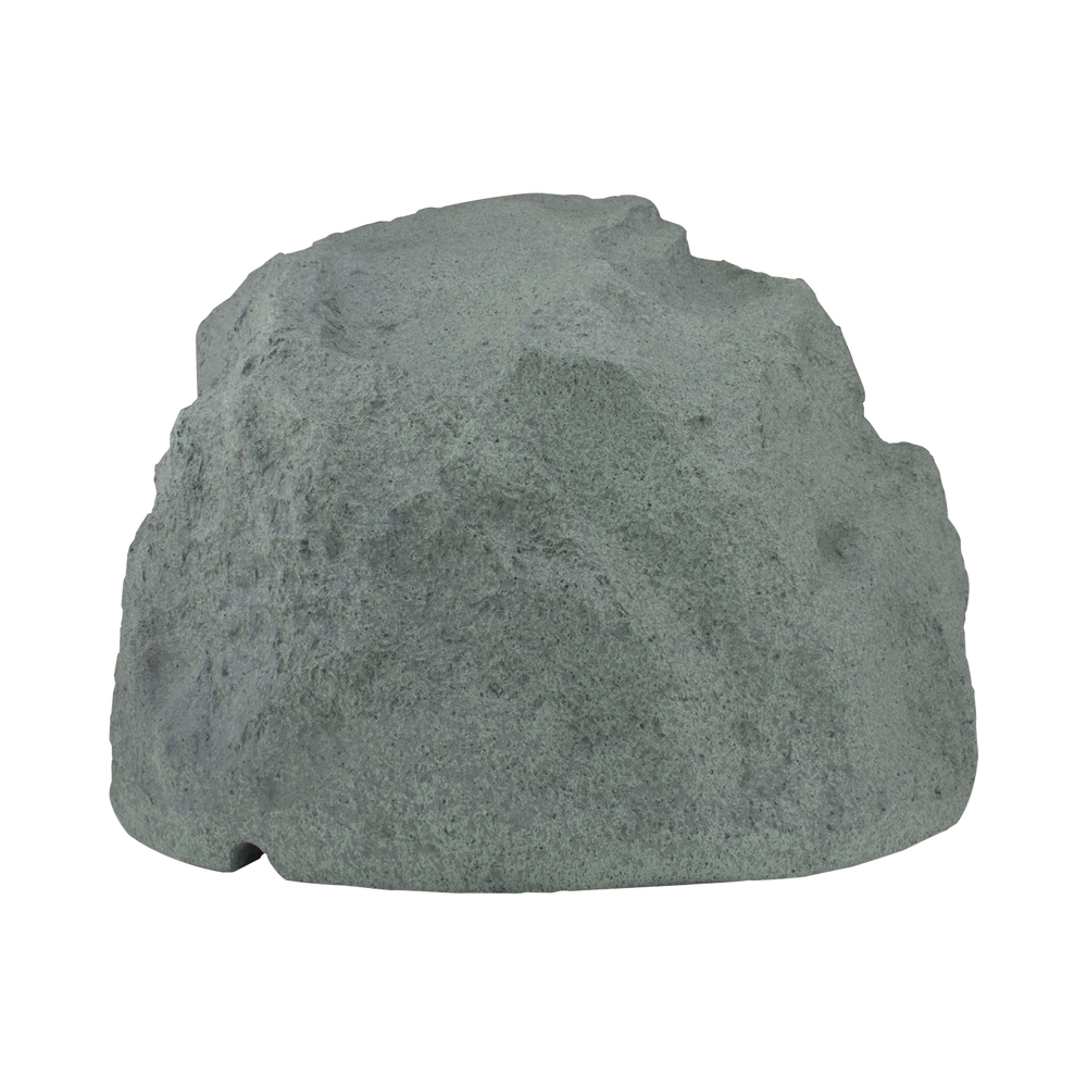 2-Way Rock-Shaped Outdoor Speaker, 8" Polypropylene Woofer, 1" Titanium Tweeter, Grey. 5 - 150 W, 8 ohms