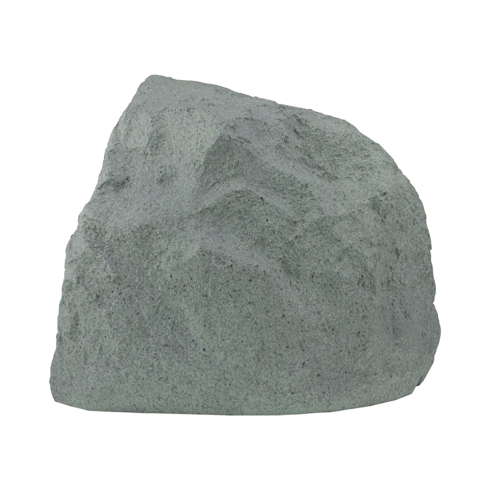 2-Way Rock-Shaped Outdoor Speaker, 8" Polypropylene Woofer, 1" Titanium Tweeter, Grey. 5 - 150 W, 8 ohms