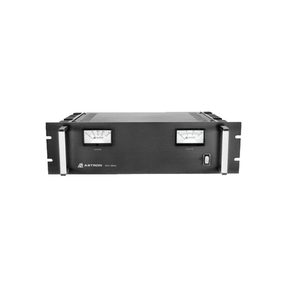 19" Rack Mount Power Supply, Separate Volt and Amp Meters