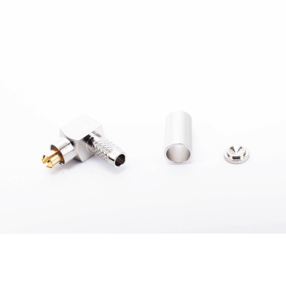MC Card Male Connector in A/R with folding ring for RG-316/U Cables, BELDEN 84316.
