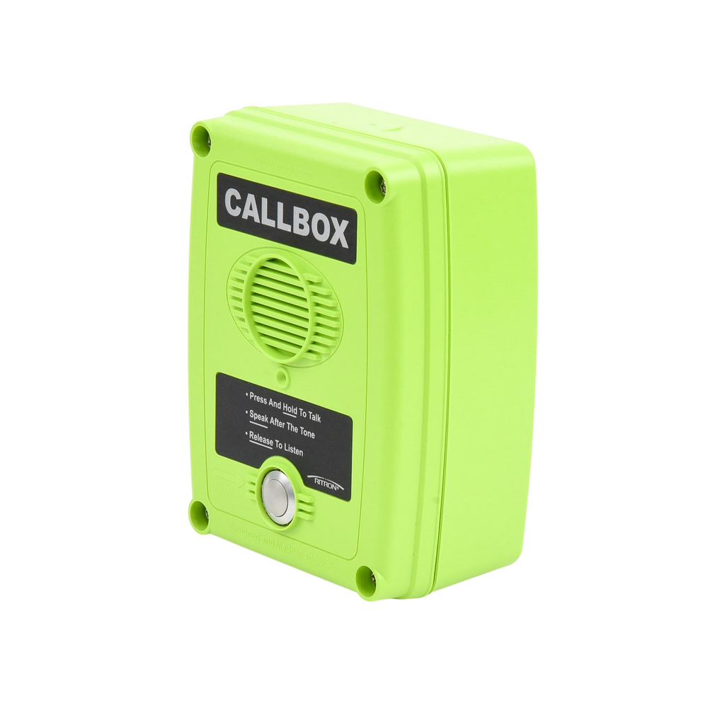 Callbox, Wireless Intercom via UHF Radio 450-470MHZ, Q1 Series in Green