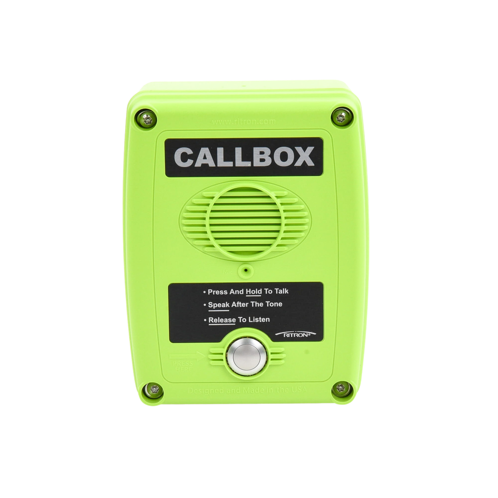 Callbox, Wireless Intercom via UHF Radio 450-470MHZ, Q1 Series in Green