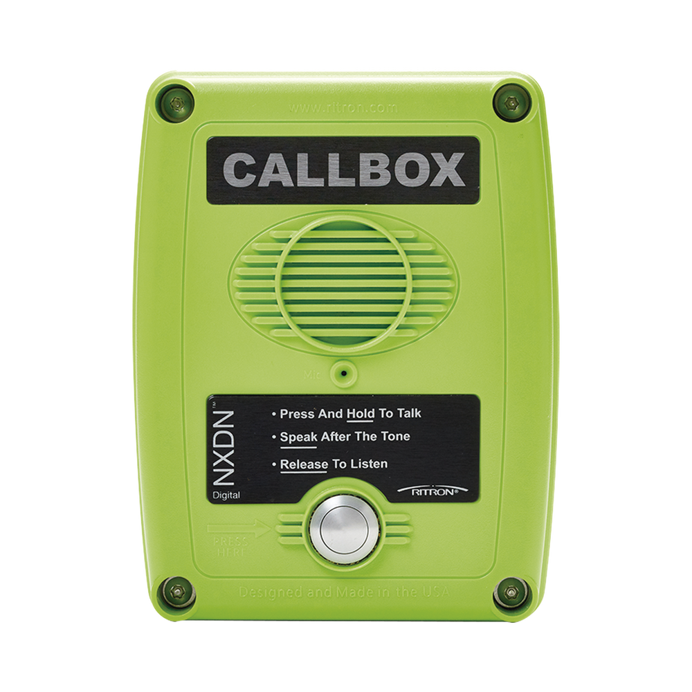 Callbox Digital NXDN, Intercomunicador Inalámbrico UHF 450-470MHZ, Color Verde