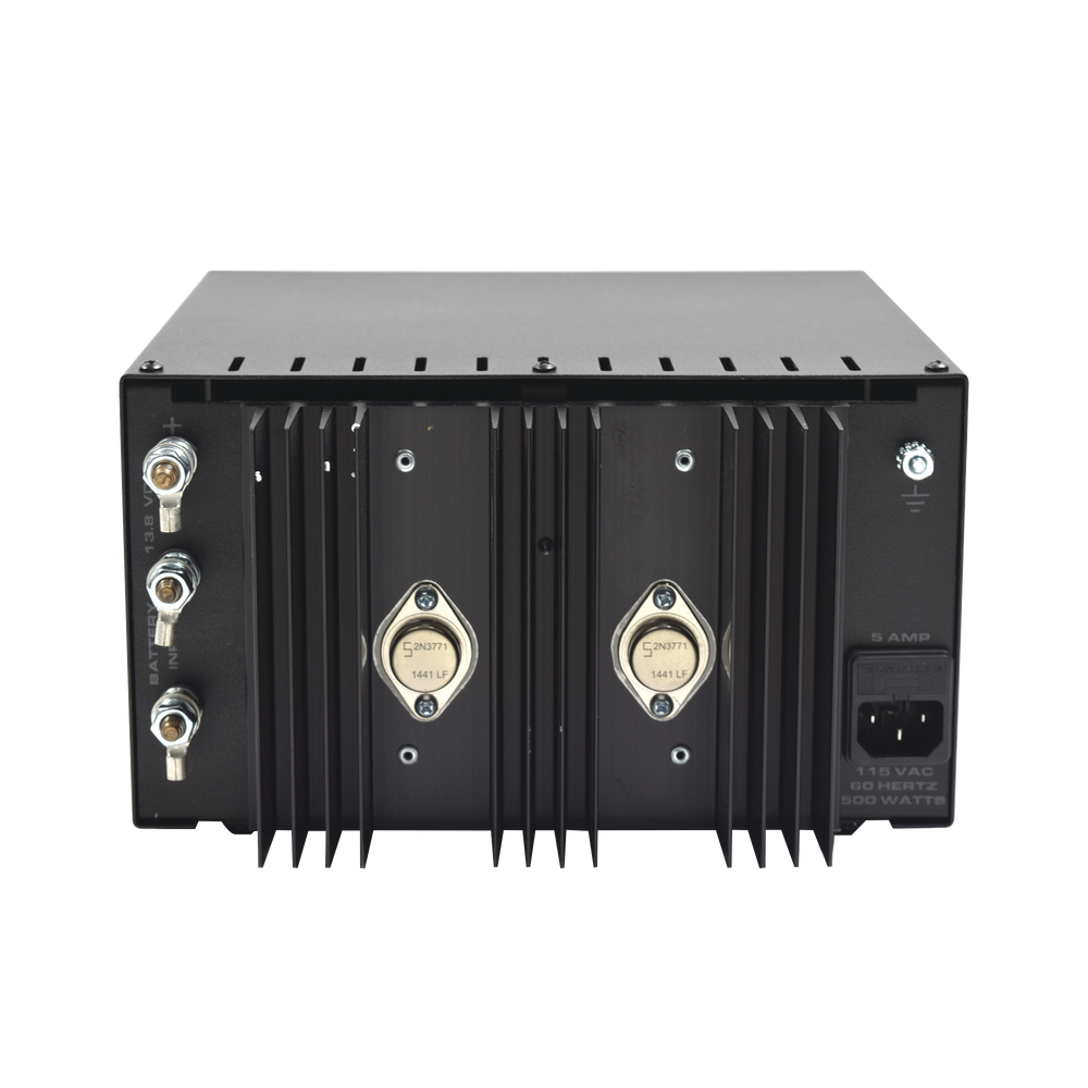 Fuente de poder Astron| Salidas 13.8Vcd, 20A | Lineal Regulada con Circuito Cargador de Baterías.