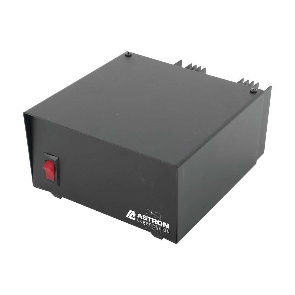 Fuente de poder Astron| Salidas 13.8Vcd, 20A | Lineal Regulada con Circuito Cargador de Baterías.