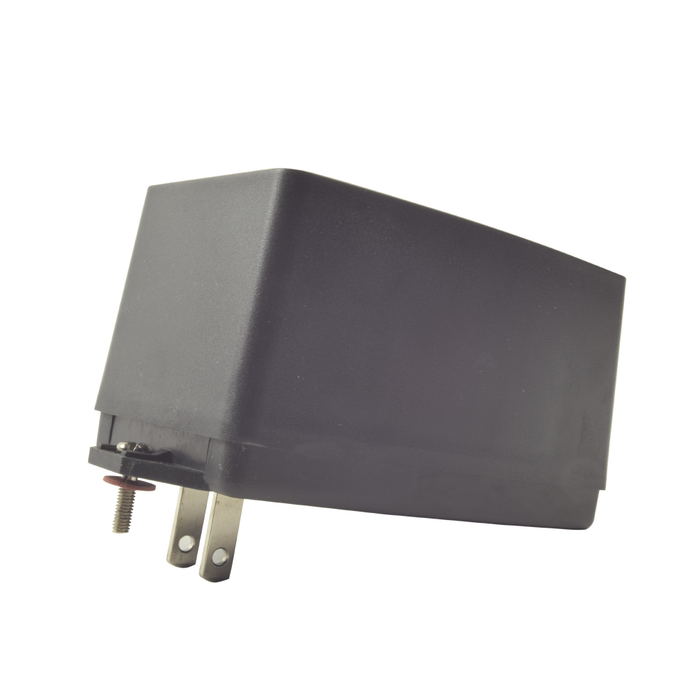 12 VAC 30 VA Wall Transformer. Features an easily interchangeable external fuse.