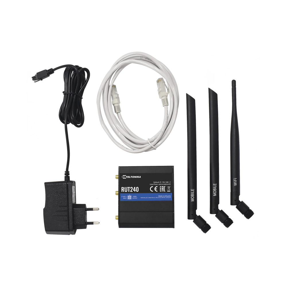LTE Router, SIM Slot, 2 10/100 Mbps Ethernet ports, 2.4 GHz Wi-Fi, Friendly Interface, Bands B1, B2, B3, B4, B5, B7, B8, B28