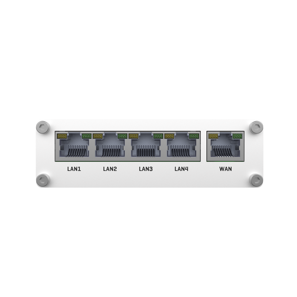 Industrial VPN Router, 5 Ports 10/100 Mbps