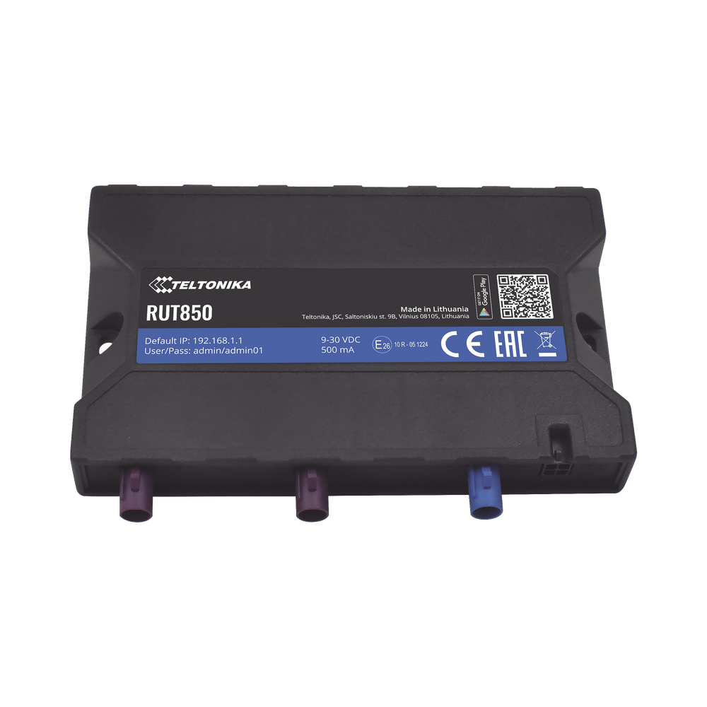 LTE Vehicle Router, with 2.4 GHz Wi-Fi and GPS locator, Bands B1, B2, B3, B4, B5, B7, B8, B28