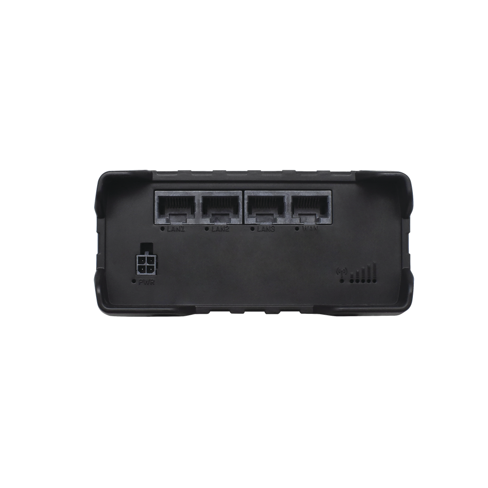 Dual SIM LTE router, 4 Ethernet ports, connectorized, Bands B1, B2, B3, B4, B5, B7, B8, B28