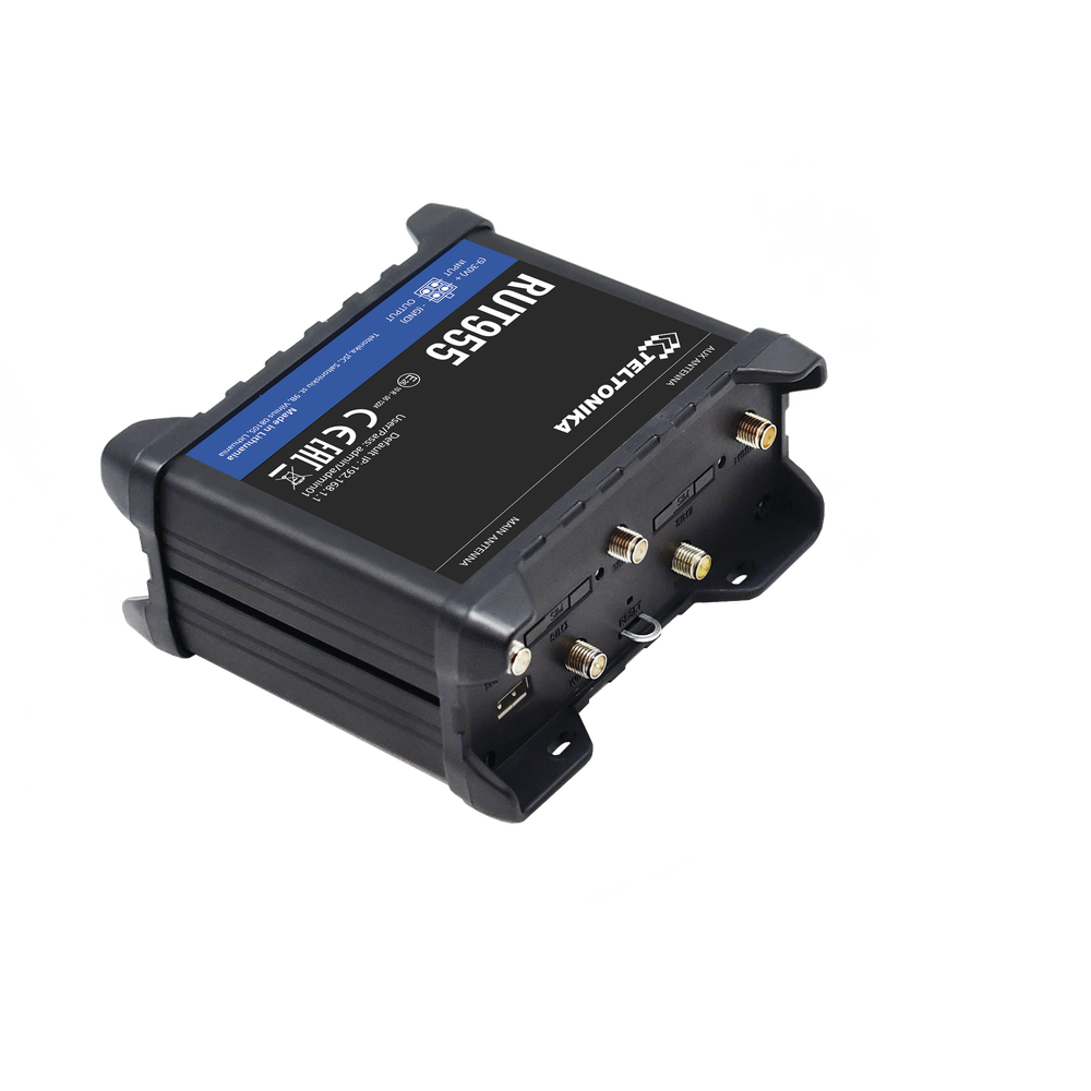 Professional LTE Router, 4 Ethernet Ports, RS232, RS485, WiFi 802.11b/g/n, Friendly Interface, Bands B1, B2, B3, B4, B5, B7, B8, B28