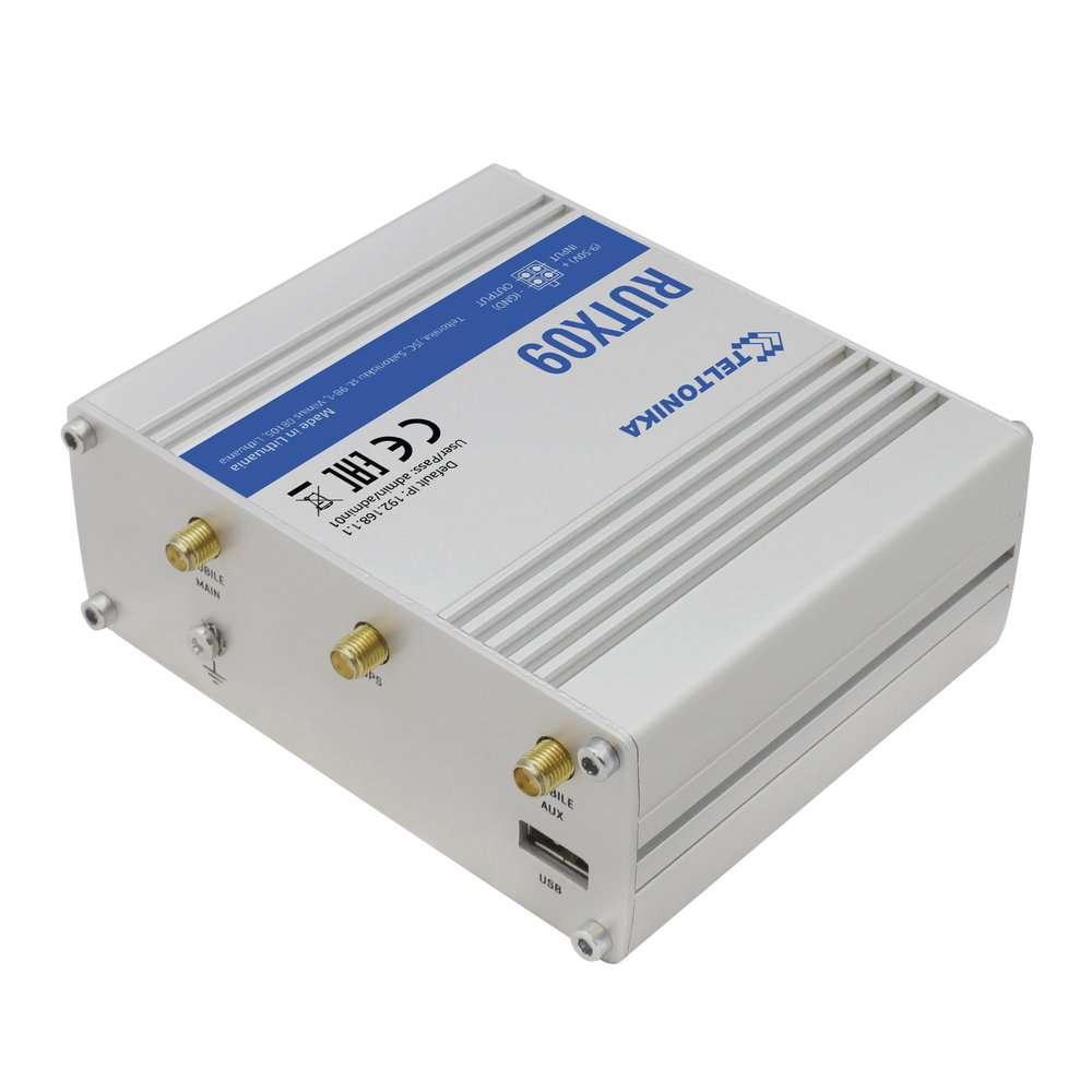 Industrial Router LTE (4.5G) Cat6, 4 Gigabit ports, Dual SIM slot, GNSS