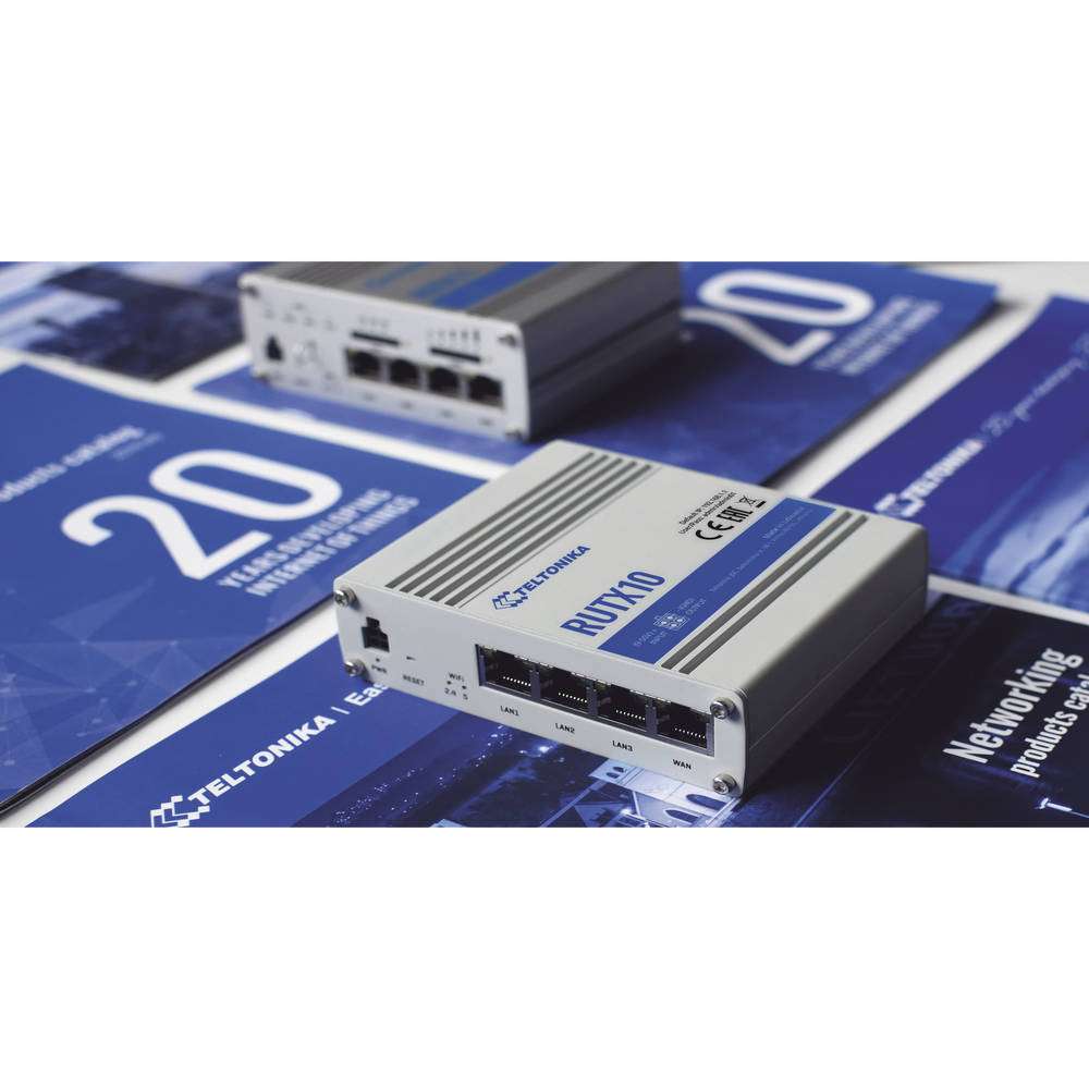 802.11ac Industrial Wireless VPN Router, 4 Gigabit Ports