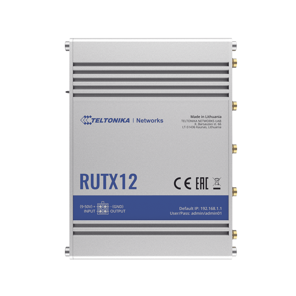 Industrial LTE (4.5G) Cat 6 Router, Dual Modem and Dual SIM, GNSS, Industrial Housing