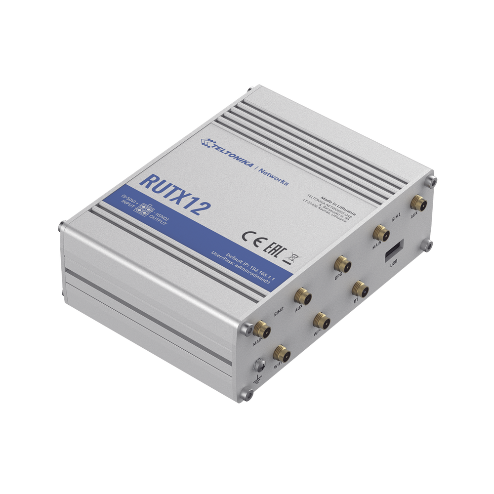 Industrial LTE (4.5G) Cat 6 Router, Dual Modem and Dual SIM, GNSS, Industrial Housing