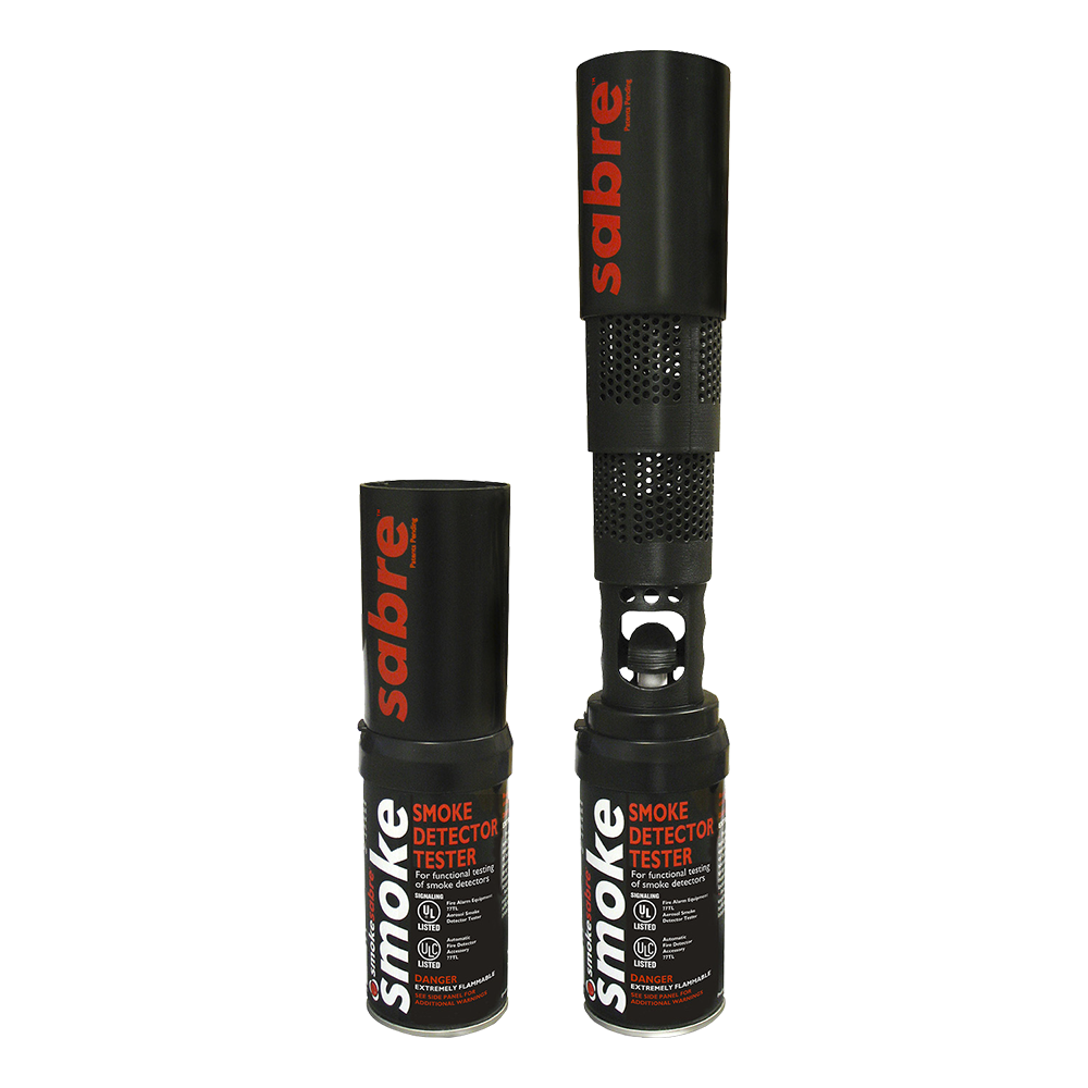 Synthetic smoke aerosol for testing hand-held smoke detectors