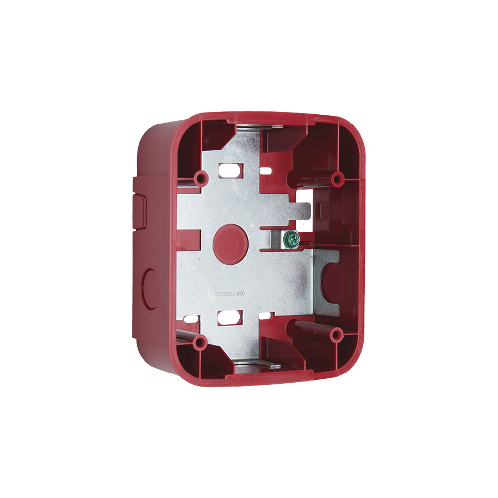 Caja de Montaje en Pared, para Sirena, Color Rojo, Nuevo Diseño Moderno y Elegante