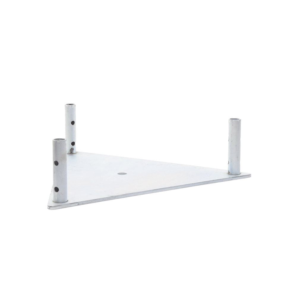 Triangular Base for STZ45 Section Electrolytic Galvanized.