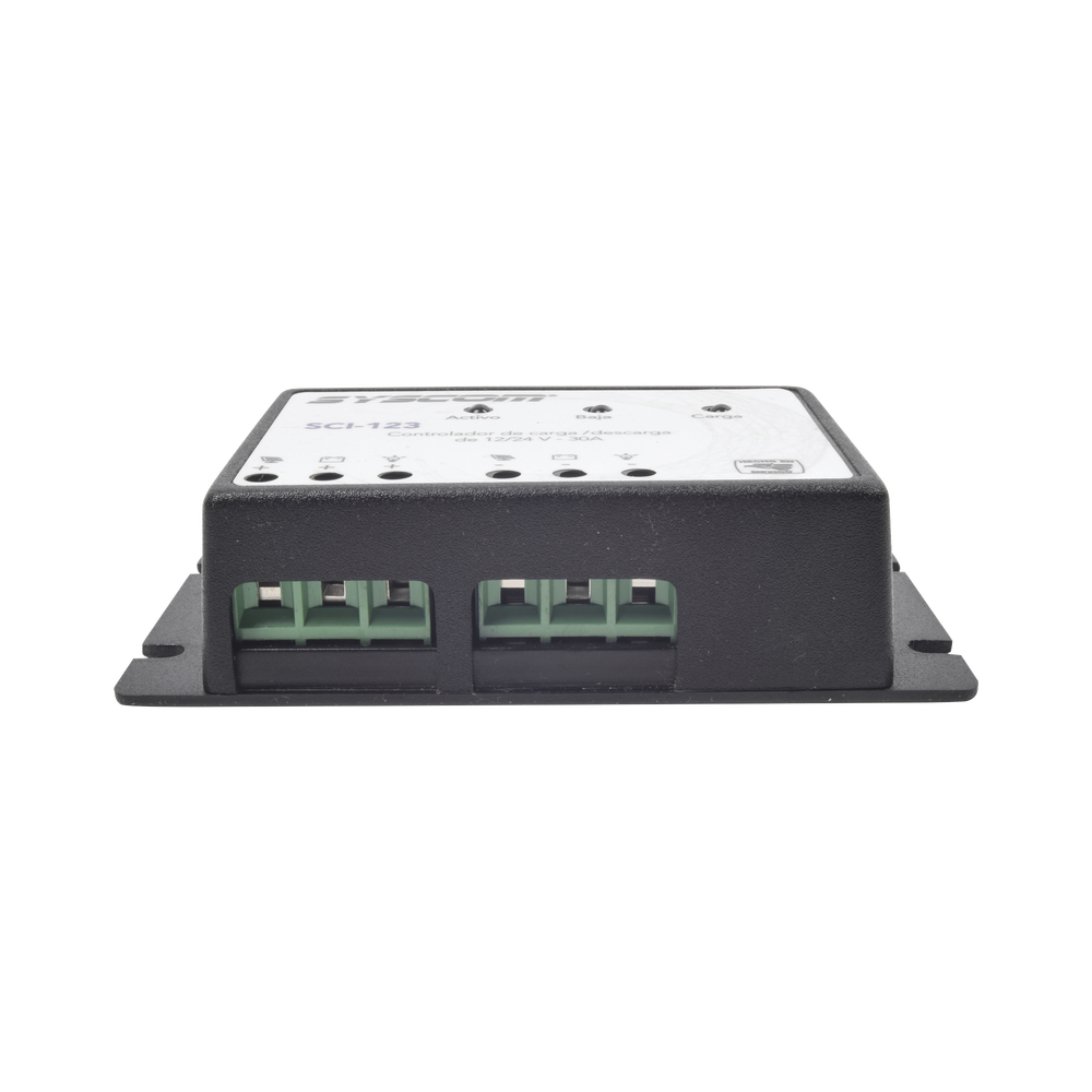 Charge and Discharge Controller for Solar Systems 30 A, 12/24 Vdc.
