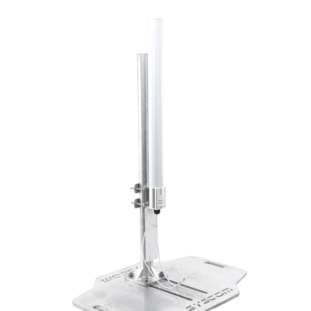 2.4 GHz Omnidirectional Antenna, Super Coverage 360 Degree MIMO 2x2, with Pigtails Included