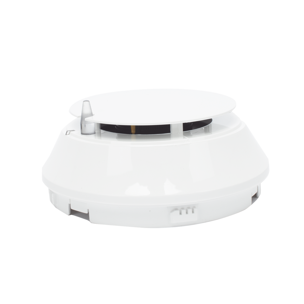 Detector multicriterio de humo, temperatura y monóxido de carbono (CO), direccionable, color blanco
