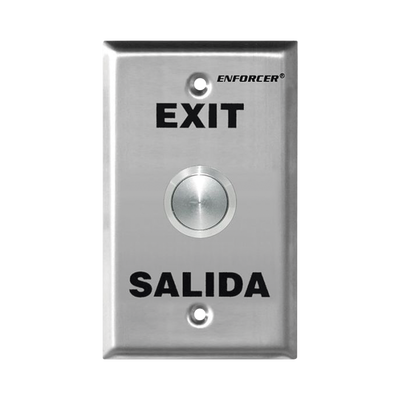 Placas para salir resistente al vandalismo - Caja singular