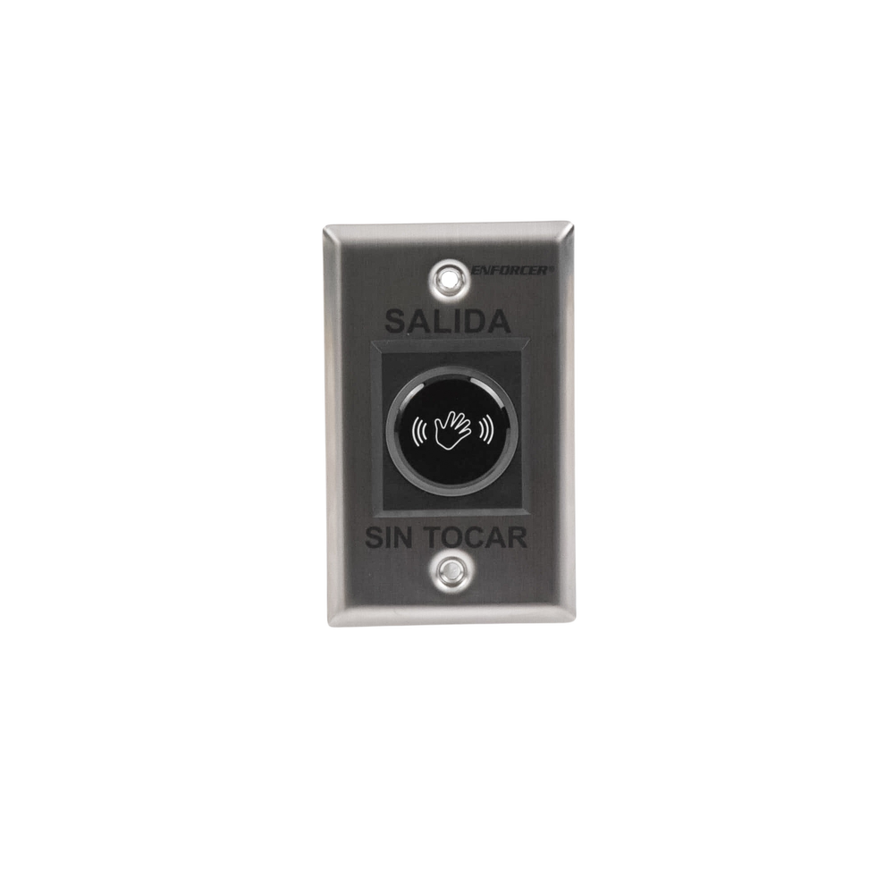 Contactless Exit Button / 6 to 12 cm / Adjustable Time 0.5-30 Sec / Relay COM/NC/NO 3A