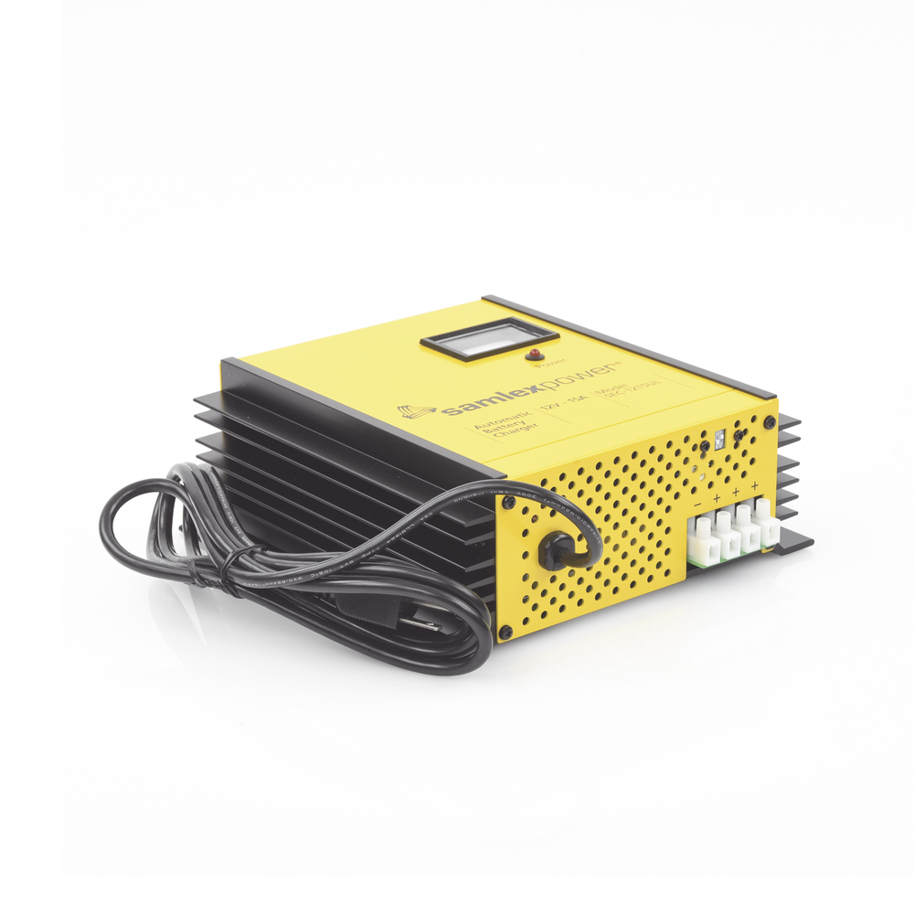 12 Volt, 15 Amp Lead Acid Battery Charger with DC Power Backup Function