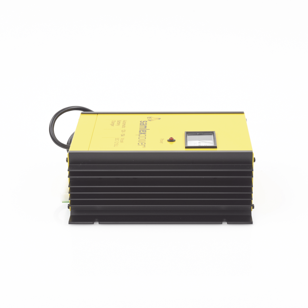 12 Volt, 15 Amp Lead Acid Battery Charger with DC Power Backup Function