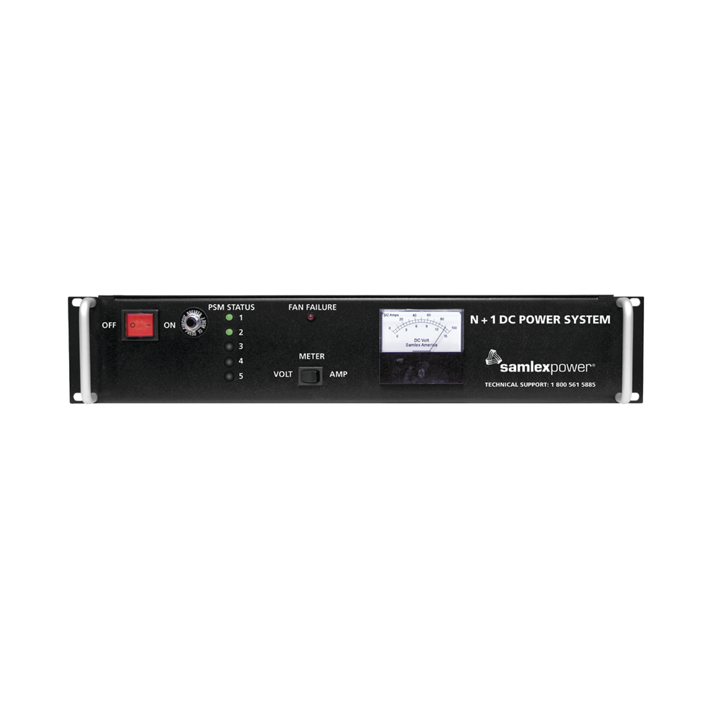 Fuente de Poder Conmutada, Ent: 120 Vca 50/60 Hz, Sal: 24 Vcd 50 A para montaje en rack