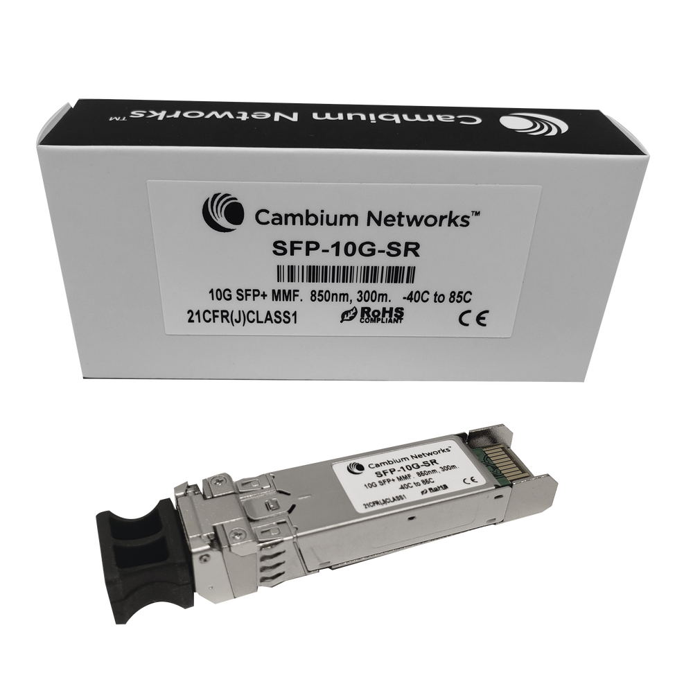 Transceptor MiniGbic SFP+ 10 Gbps Multimodo, distancia hasta 300m, conector LC
