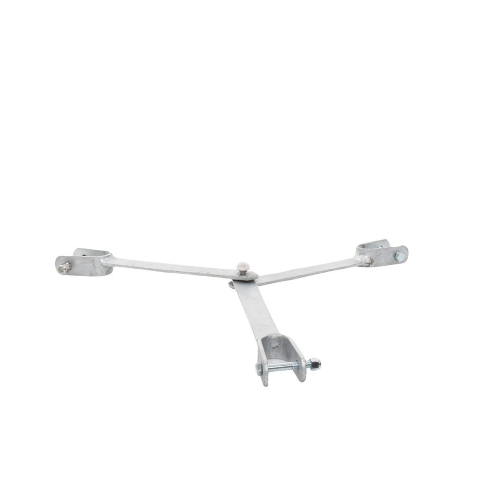 Flange for retaining support compatible with STZ45G sections, Hot-Dip Galvanized.