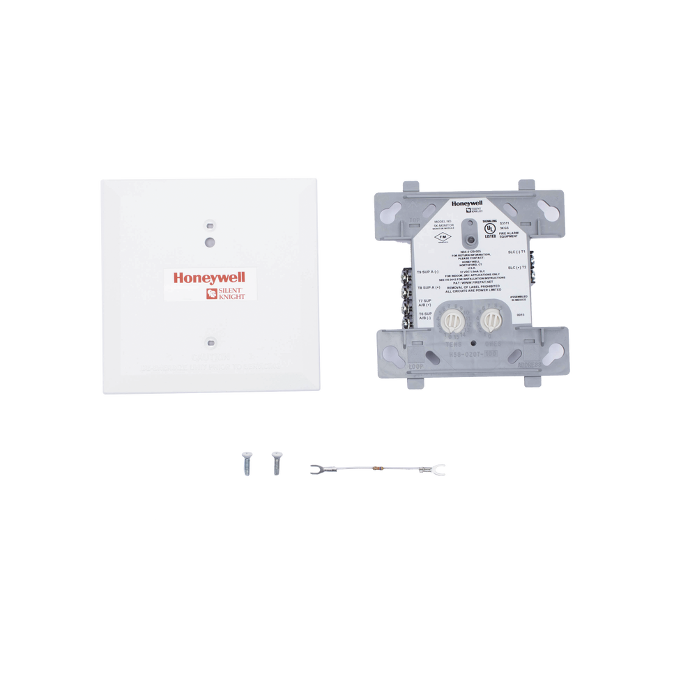 Monitor Module / Addressable / Allows Adding Conventional Sensors to the Panel / Class A and B Wiring / SK Technology / Compatible with Silent Knight and Farenhyt Addressable Panels
