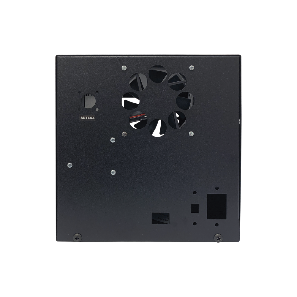 Kit para Armado de Repetidor KW. Incluye: Gabinete, Jumpers, Ventilador controlado y Arnés interno.