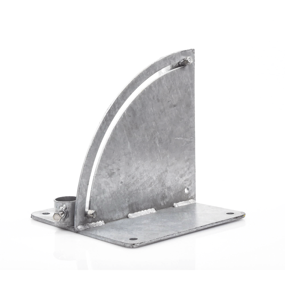 Angle-Adjustable Mast Base. Mast Diameters: 1" to 1-3/4"